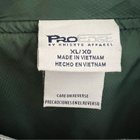 Michigan State Spartans
1/4 Zip Wind Breaker Pro Edge by Knights Apparel Sz XL - Picture 4 of 16